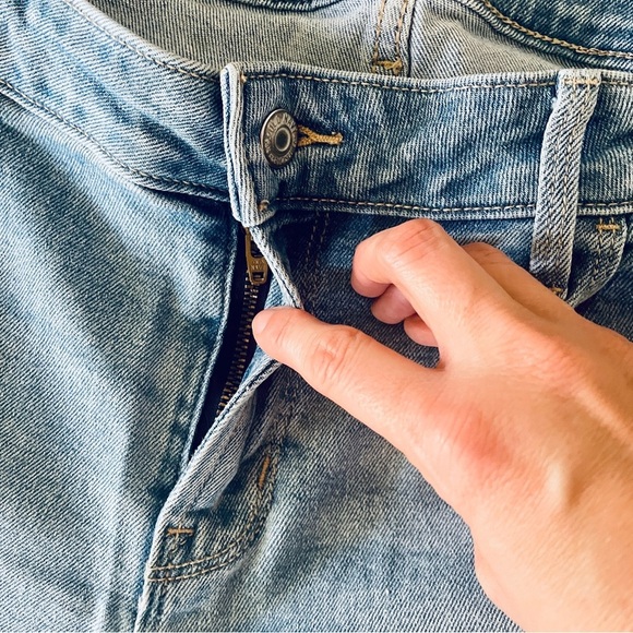 Old Navy Light Wash Bleach Ombre Rockstar Super Skinny Ankle Midrise Jeans 14 - Picture 5 of 9